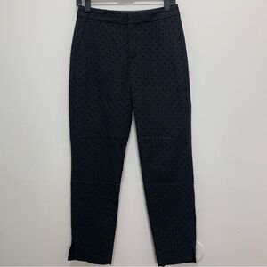 Banana Republic Factory Black Polka Dot Pants Size 0
